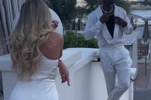 型男靚女！博格巴和老婆拍性感帥照